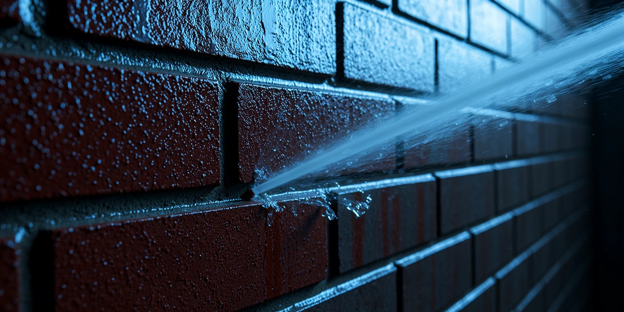 Cleaned brick texture