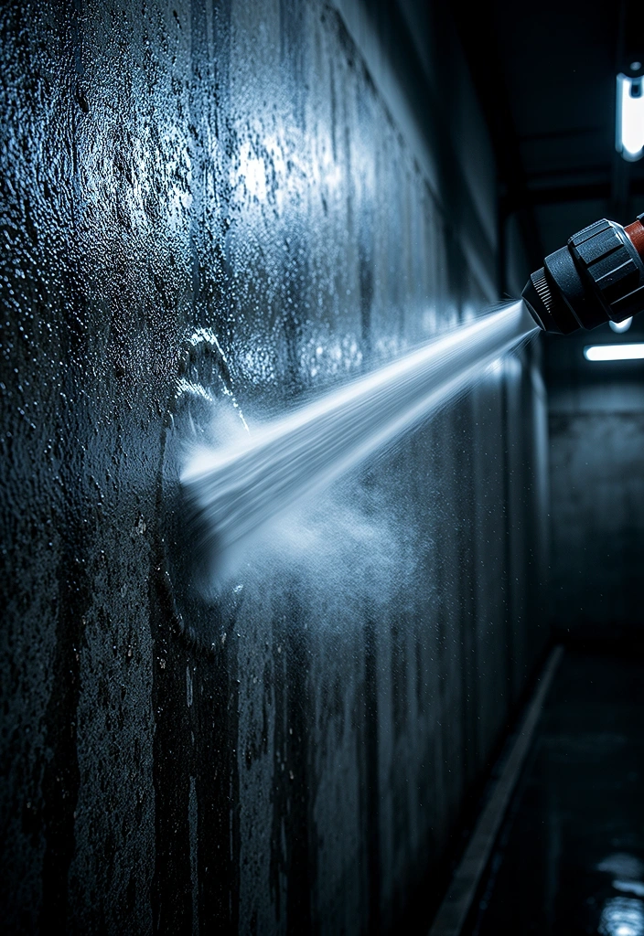 High-pressure precision cleaning